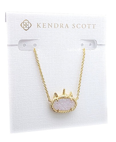 Elisa Gold Pendant Necklace in Azalea Illusion - Kendra Scott Official