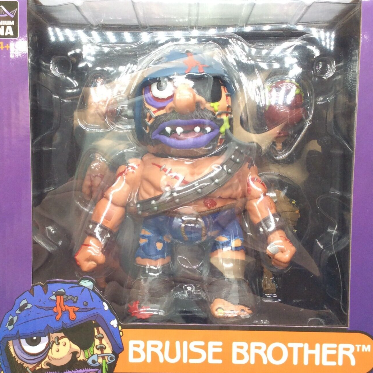 Premium DNA Madballs BRUISE BROTHER Action Figure | eBay