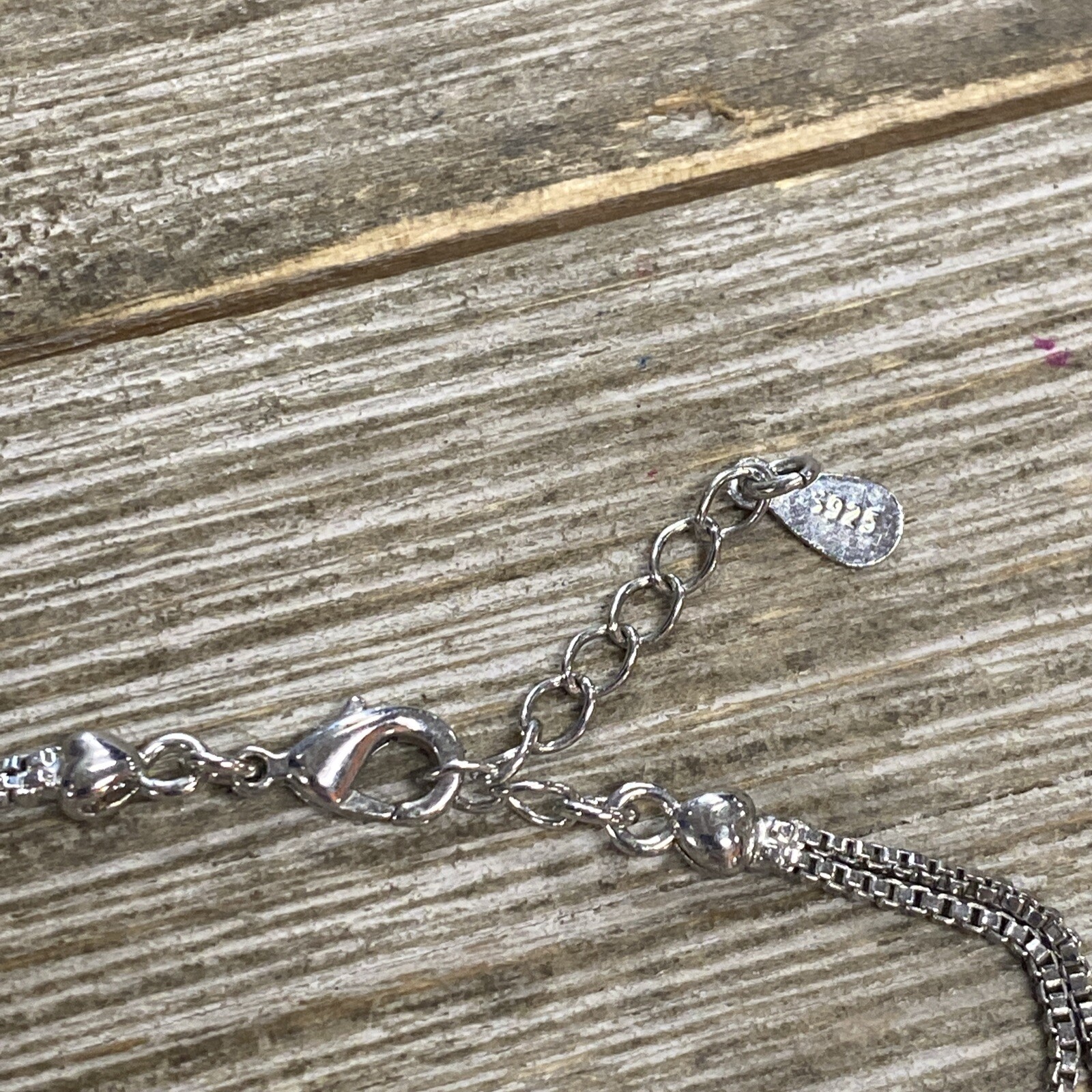 Dolphin Sterling Silver 925 Adjustable Bracelet W… - image 6