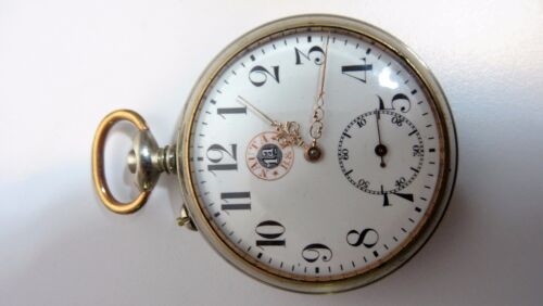 NAUTA B&B - SYSTEME ROSKOPF montre gousset oignon savonnette Pocket Watch 