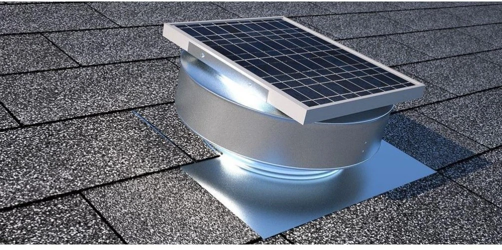 Solar Powered Roof Mounted Exhaust Attic Fan Active Ventilation Vent RBSF-8  843951008769 | eBay