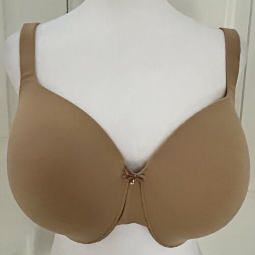 SOMA Embraceable No Show Minimizer Underwire Bra Size 40D Soft Tan NEW W/Tags