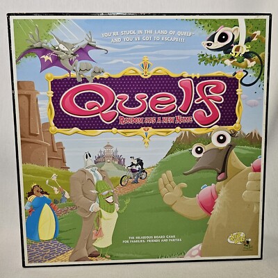 Quelf Random Has A New Name Game from Wiggity Bang 2005 Excellent condition