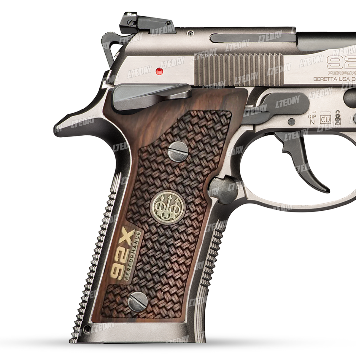 トイガン Conti Beretta 92X Performance Turkish Walnut Wood Gun Grips NEW SET Nice