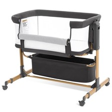 Baby Bassinet Bedside Sleeper,3-in-1 Rocking Bassinet for Baby with 6-Level