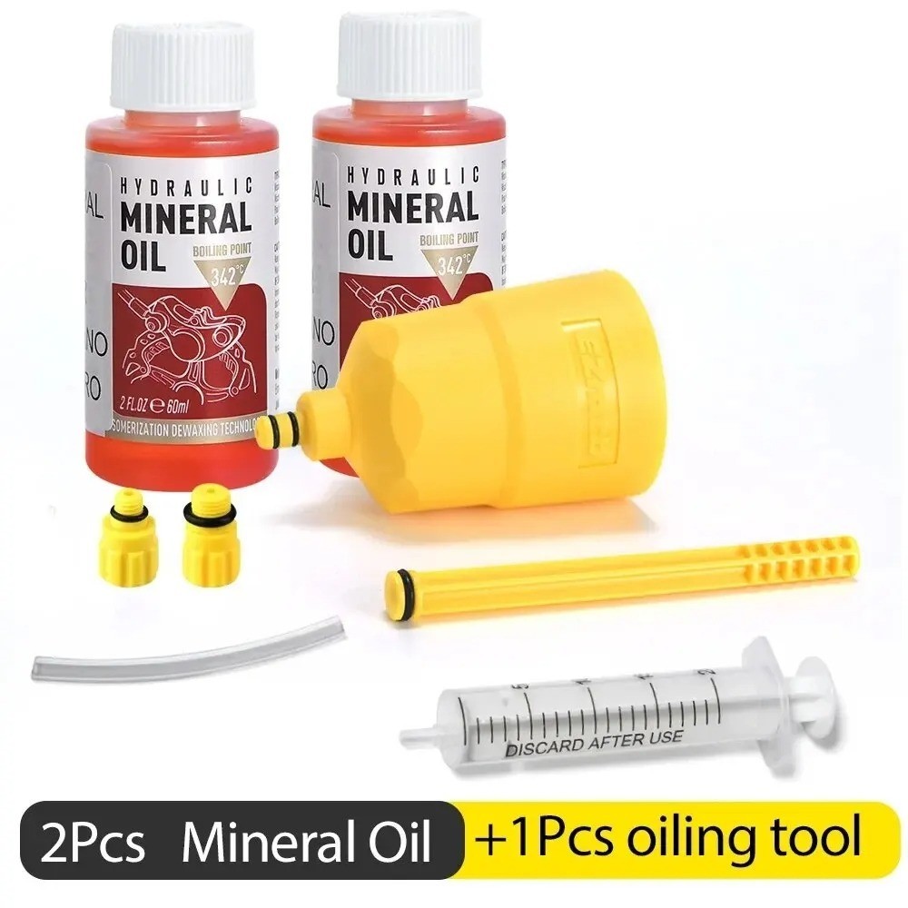 EZMTB 60ML Bike Brake Oil Bleed Kit for Shimano Tektro Avid MTB Road Bicycle