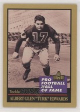1991 Enor Pro Football Hall of Fame Turk Edwards #38 HOF 9om