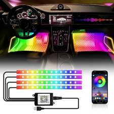 Car Interior Led Strip Lights App Control Music Sync Ambient Lighting 12v . Car Interior Led Strip Lights App Control Music Sync Ambient Lighting 12v .