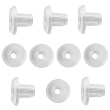 10pcs Horizontal Blinds Bottom Rail Ladder Cord Button Plug for Wood & Faux W...