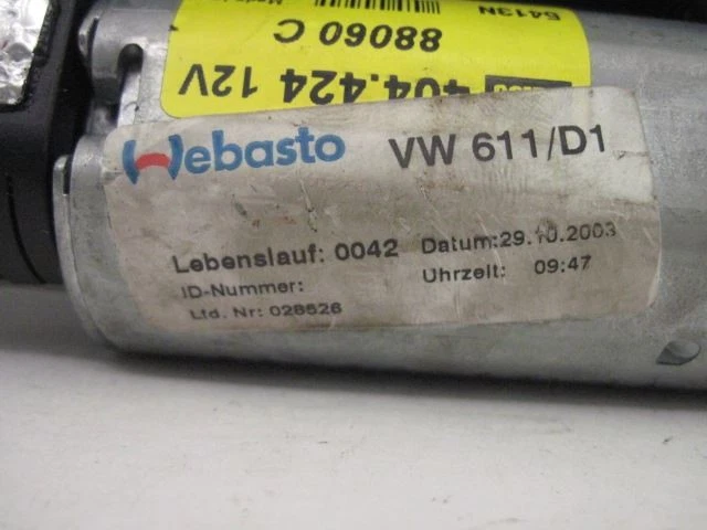 MOTOR TECHO VOLKSWAGEN PHAETON 2004 04 596275 Foto 3 de 4