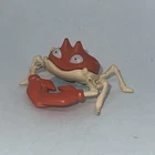 Vintage Pokemon Krabby Tomy Toy Nintendo 1999 2" Figure  A7