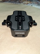 Neewer Black Aluminum Camera Mount Adapter Plate for Tripod