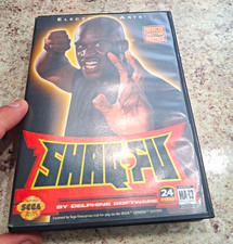 Electronic Arts Shaq-Fu Fighting Game w/ Case for Sega Genesis (1994)