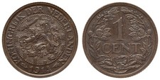 Netherlands - 1 Cent 1914 - Very Nice Quality