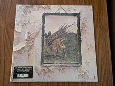 Led Zeppelin IV 4th Album Black 180 Gram Vinyl New in Shrink Wrap LP Record