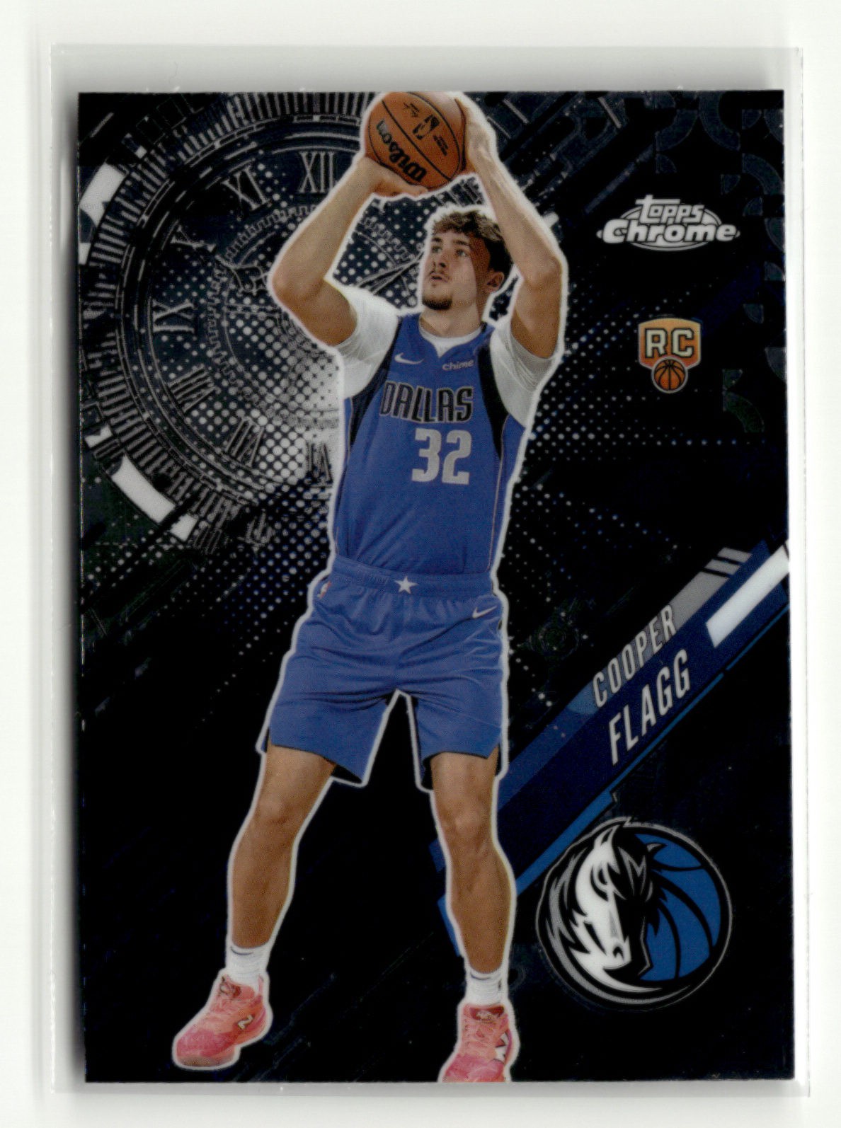 Cooper Flagg RC 2025-26 Topps Chrome Basketball Go Time #GT-16 Mavericks ①