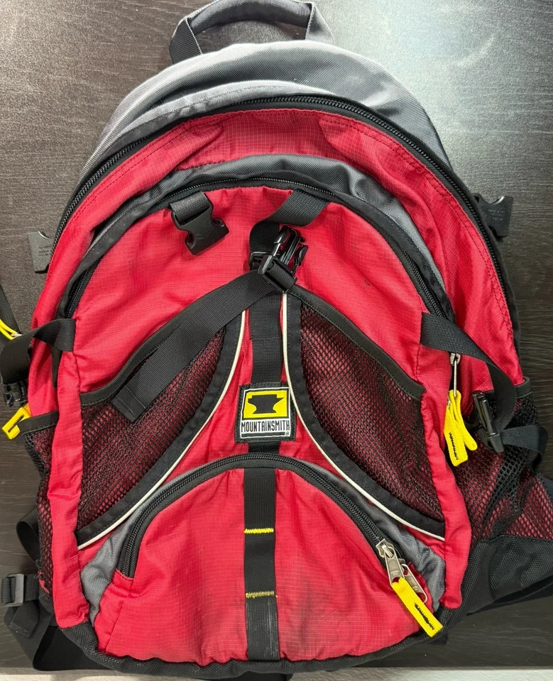 Mochila Técnica Mountainsmith Guide Roja Gris - Paquete de Senderismo Alpino 35L - LEER Foto 3 de 4