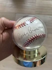 Bobby Brown SIGNED Baseball-Rawlings-AL League President-New York Yankees-EXCEL!