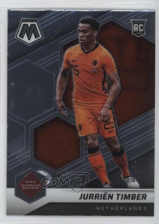 2021-22 Panini Mosaic FIFA Road to World Cup Jurrien Timber #178 13ec