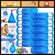 12 Cat Litter Refill Bags for Litter Genie XL/Plus - 27 Months Use, Odor Control