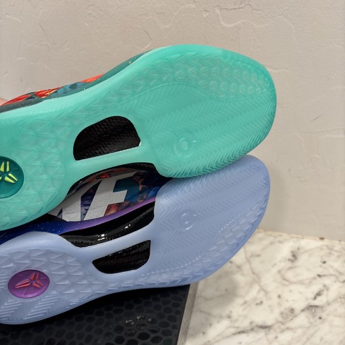 Size 8 - Nike Kobe 8 Premium What The Kobe Red Blue Green Rare - Picture 7 of 9
