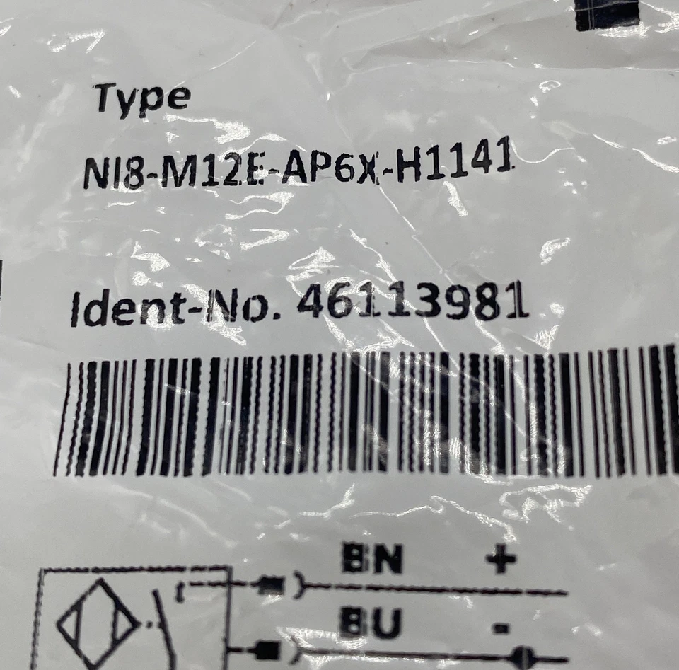 Turck NI8-M12E-AP6X-H1141 Proximity Sensor 10-30VDC  - Image 4 of 4