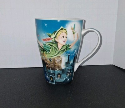 Peter Pan Coffee Cup All The World Is Made of Faith Trust & Pixie Dust Mug