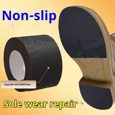 1roll Thick Anti-slip Mute Shoe Sole Patches for Repairing Holes Protecting Sole