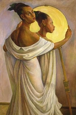 619223 Portrait Of Diego Rivera Artist Painter Wall Print Poster