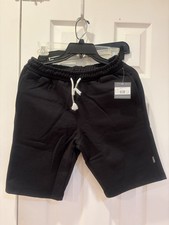 NWT Eddie Bauer Youth Boys Camp Fleece Shorts Black XL 16