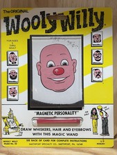 Vintage Wooly Willy Magnetic Game USA Made Model No 32