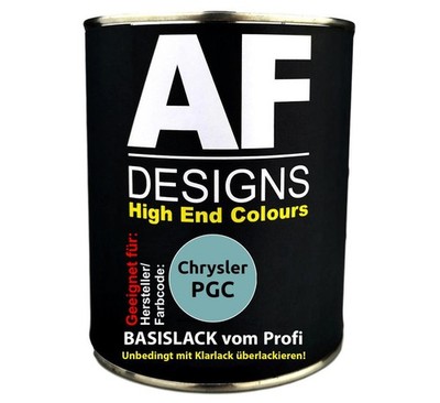 250ML Autolack für Chrysler PGC Light Green Metallic Basislack spritzfertig
