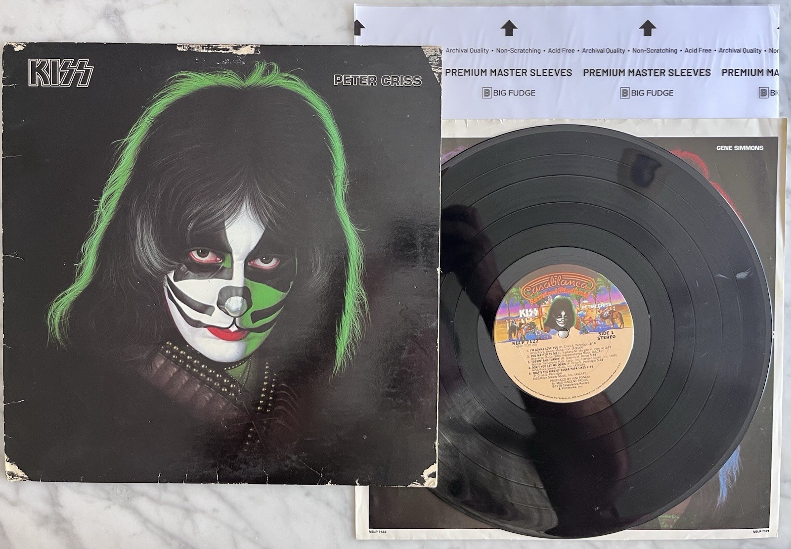 Kiss Peter Criss Solo Vinyl Record Album LP 1st Orig Press 1978 READ DESCRIPTION