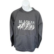 Alaskan Hardgear by Duluth Trading Co. Blue Lake Crew Pullover in Black, Large