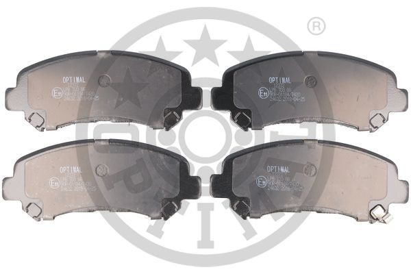 Optimal BP-12372 BremsklöTze, BremsbeläGe Vorne FüR Nissan X-TRAIL (T31)-image