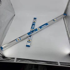 Empire 48" and 24" Ergonomic Impact Resistant All Metal Frame I-Beam Level