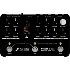 Two Notes AUDIO ENGINEERING ReVolt 3-Channel All-Analog Bass Simulator, DI Pedal