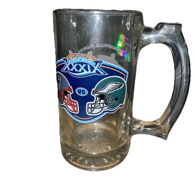 PHILADELPHIA EAGLES Vs NEW ENGLAND PATRIOTS Super Bowl XXXIX Football MUG 2005