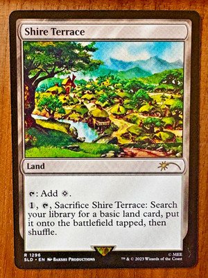 Shire Terrace (The Lord of the Rings) [Secret Lair Drop Series] MTG NM Non Foil