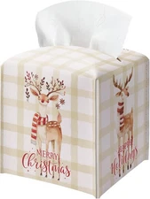 Home Decor, Car, Bedroom Nightstand, Office, Waterproof Leather Tissues Box