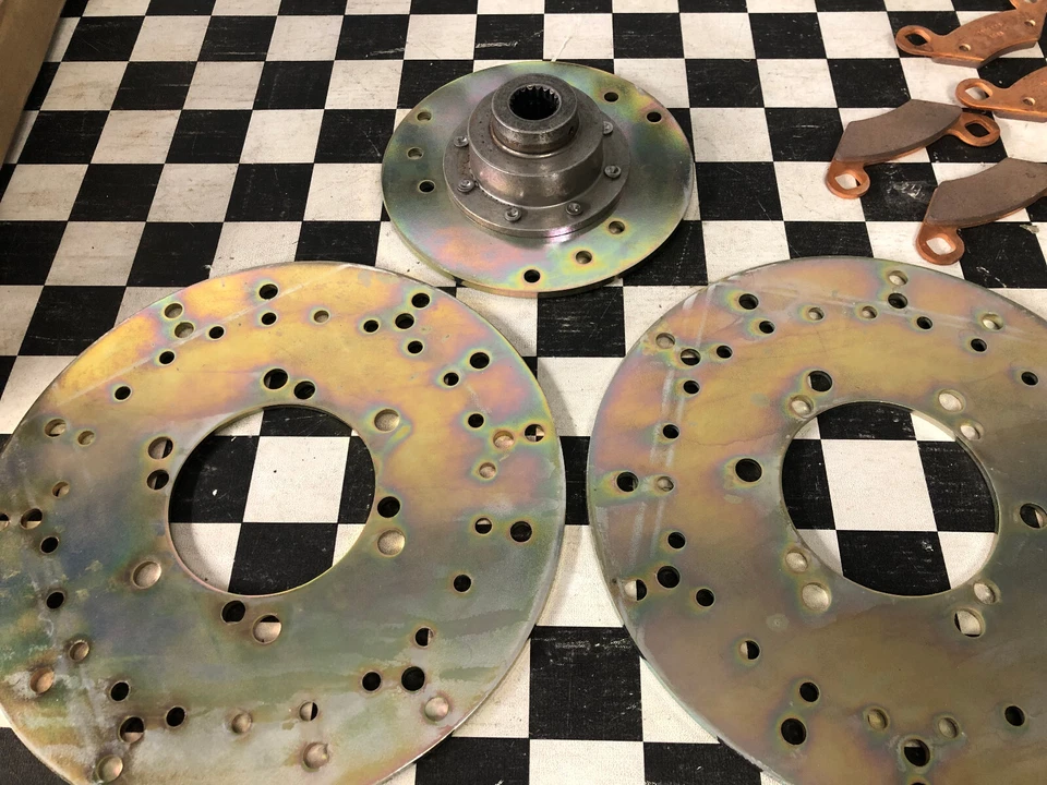 1998-2000 Polaris Sportsman 335 500 OEM Brake Disc & Pads Kit 98 99 00 - Image 2 of 4