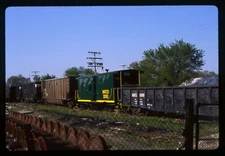 Railroad Slide - WATCO #2000 Caboose Vintage Freight Train