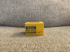Vintage Kodak EH 135-20 High Speed Ektachrome 20 exp. film sealed box - Feb 1971