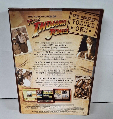The Adventures of Young Indiana Jones Volume 1 (2007, 12-disc DVD Collection) - Imagen 3 de 9