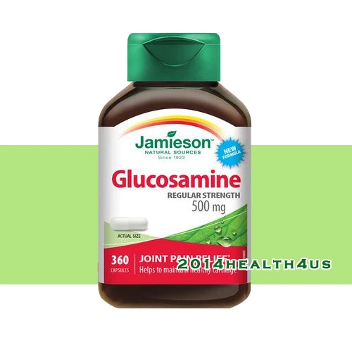 Jamieson Glucosamine Sulfate, 500mg, 360 Capsules