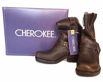 Girl's Cherokee Dani Fashion Boots Black or Brown - Size 1,2,3,4,13             