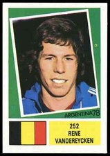 F.K.S. -  Argentina 78   #252 Rene Vandereycken (Belgium) (1978)