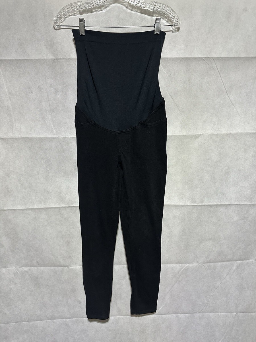 Spanx Maternity Mama Ankle Jean-ish Leggings Jeggings Black Size