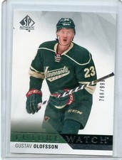 2015-16 SP Authentic #195 Gustav Olofsson RC 766/999