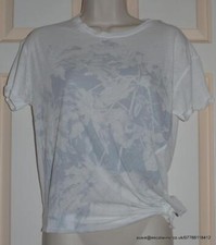 CLEAR OUT/SALE AllSaints Zonia Heny Tee/Top Size S BNWoT in Chalk/Pale Blue £38